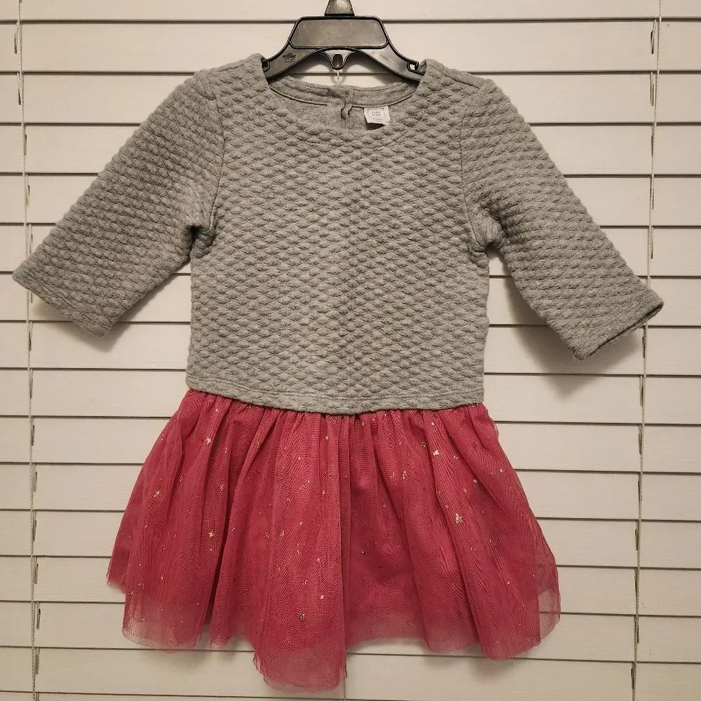Gap Gray and Pink Dress. Size 3